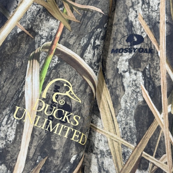 Mossy Oak Ducks Unlimited Fleece Lined Vest Mens XL Shadow Grass Habitat Camo - Picture 7 of 12